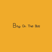 Bag On The Bus (Single)