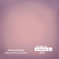 Amor particular (La Marató) (Single)