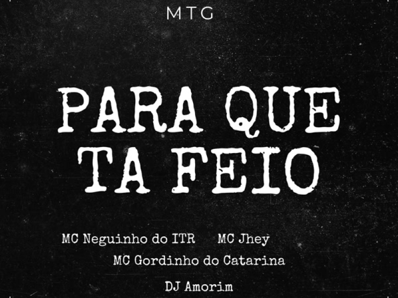 Para que ta feio (Single)