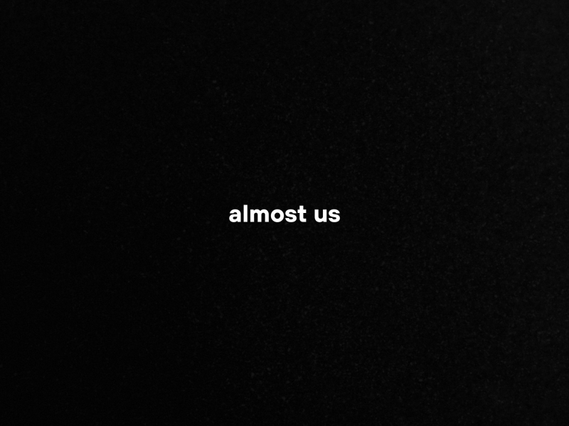 almost us (Single)