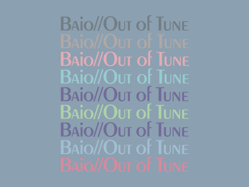 Out of Tune (Single)