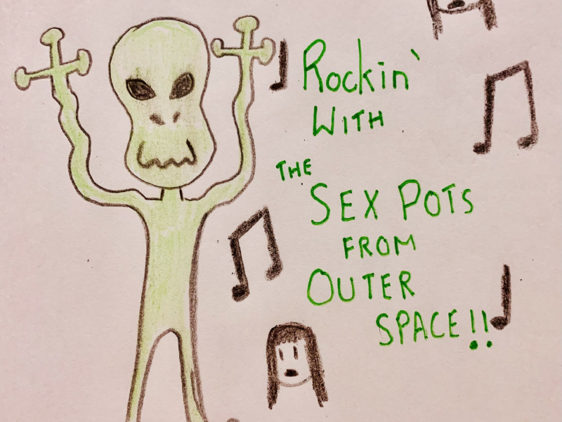 The Sex Pots From Outer Space Go Girl Crazy! (Single)