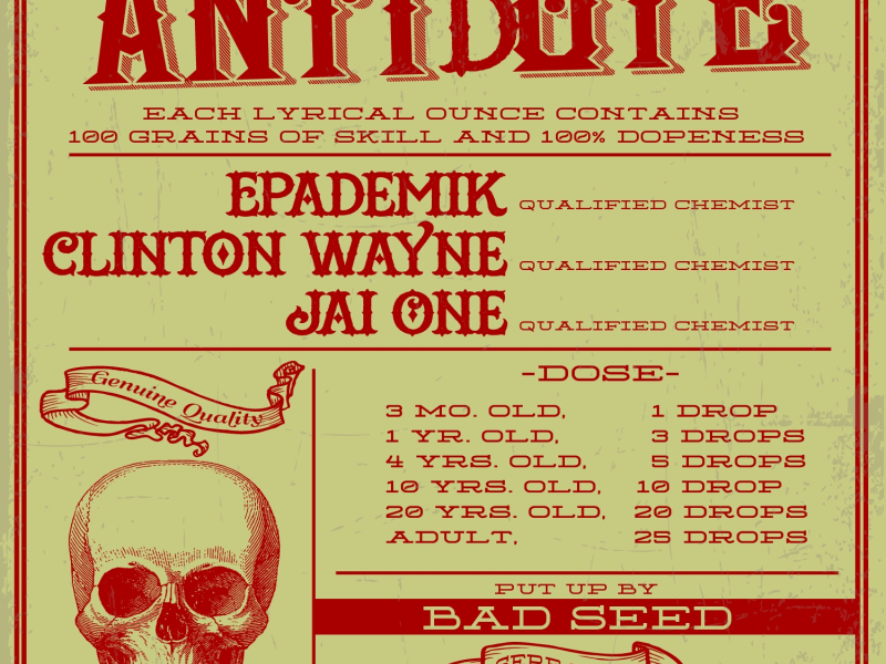 Antidote (feat. Clinton Wayne & Jai One)