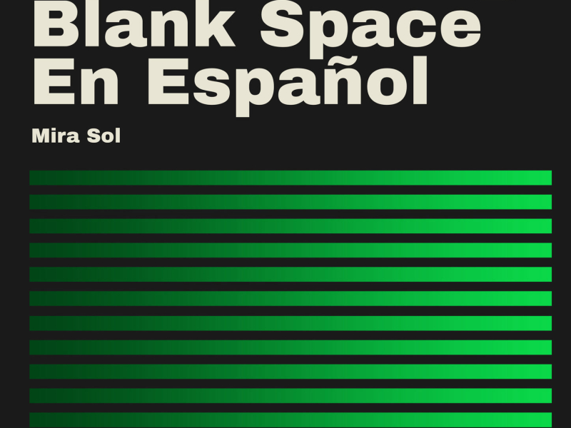 Blank Space en Español (Single)