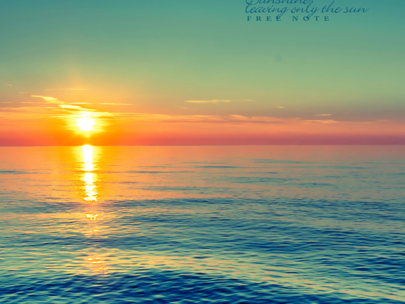 Sunshine Leaving Only The Glow (Single)