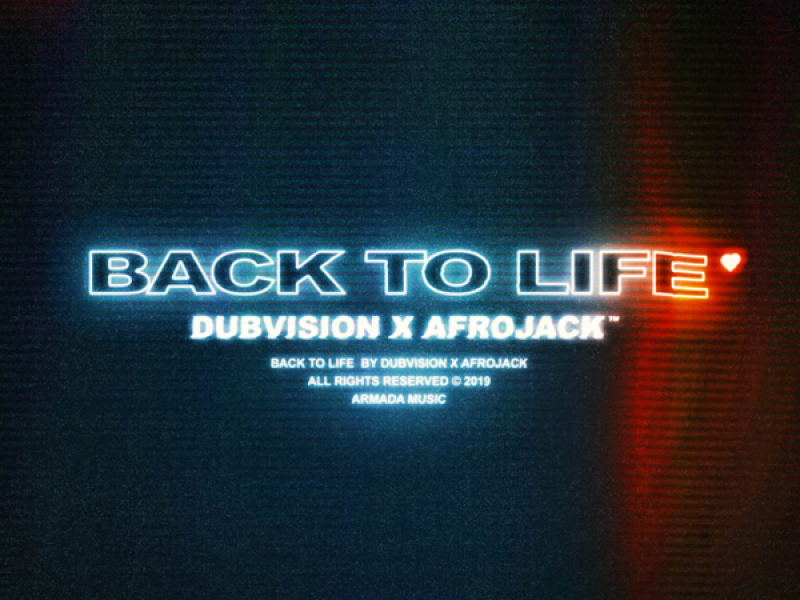 Back To Life (Single)