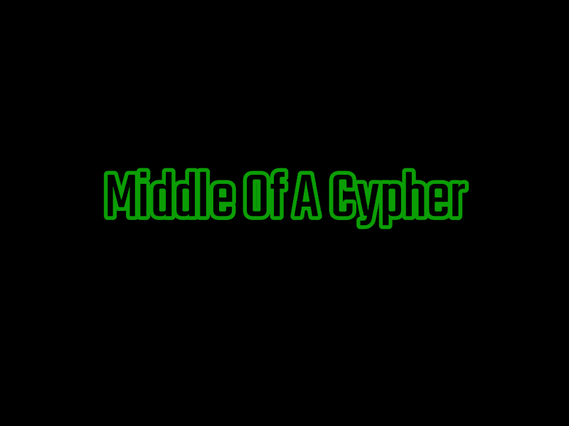 Middle Of A Cypher (Single)