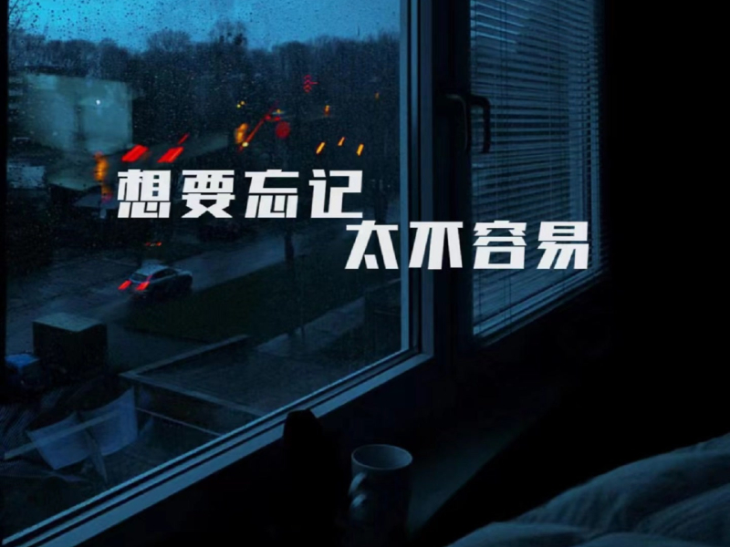 想要忘记太不容易 (Single)