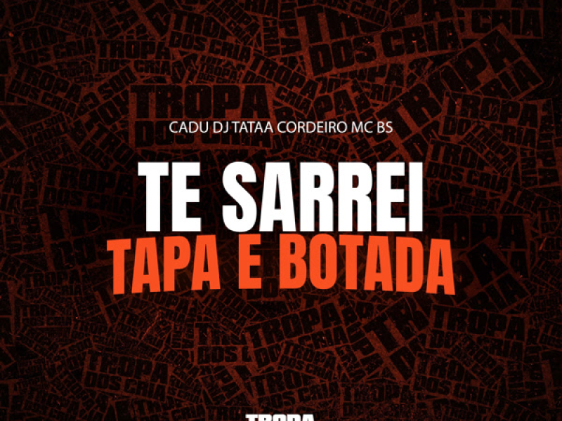 TE SARREI  TAPA E BOTADA (Single)