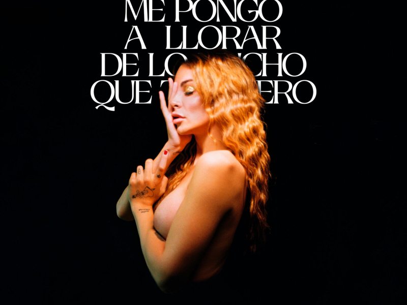 ME PONGO A LLORAR DE LO MUCHO QUE TE QUIERO (Single)