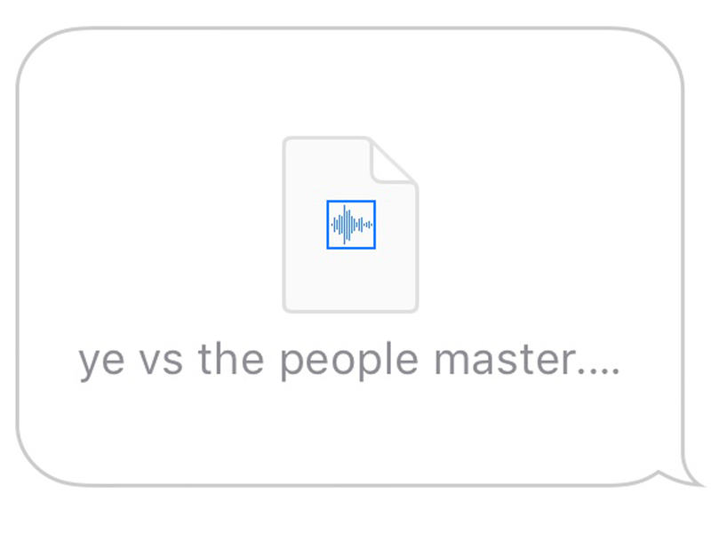 Ye vs. the People (starring TI as the People) (Single)