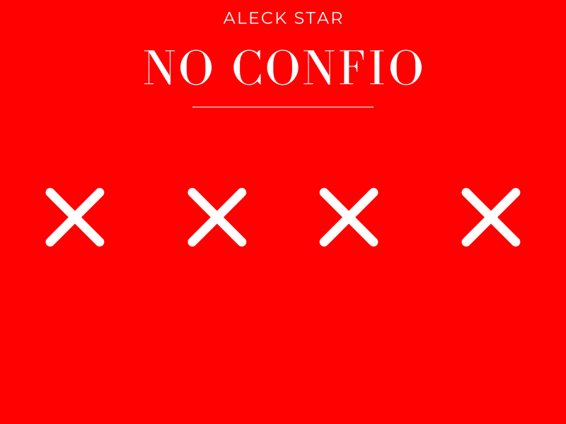 no confio (Single)