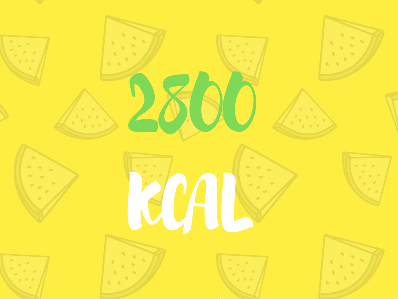 2800KCAL (Single)