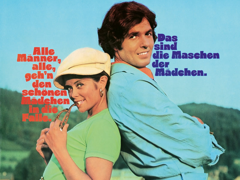 Alle Männer, alle, geh'n den schönen Mädchen in die Falle / Das sind die Maschen der Mädchen