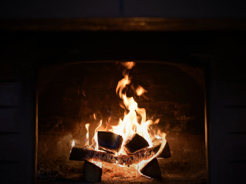 Relax and Unwind with Calming Sounds of Fireplace (Single)