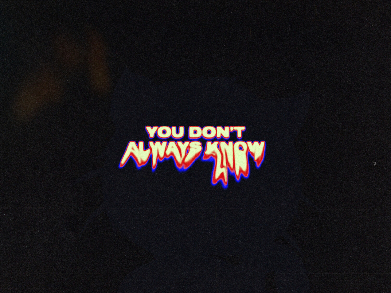you don't always know (Single)