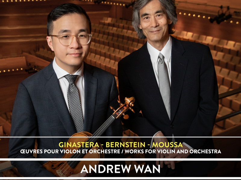 Ginastera – Bernstein – Moussa: Works for Violin and Orchestra