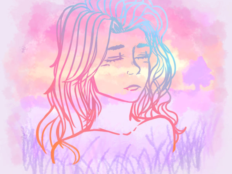 As She Tried To Purge Her Soul, It Engulfed Her