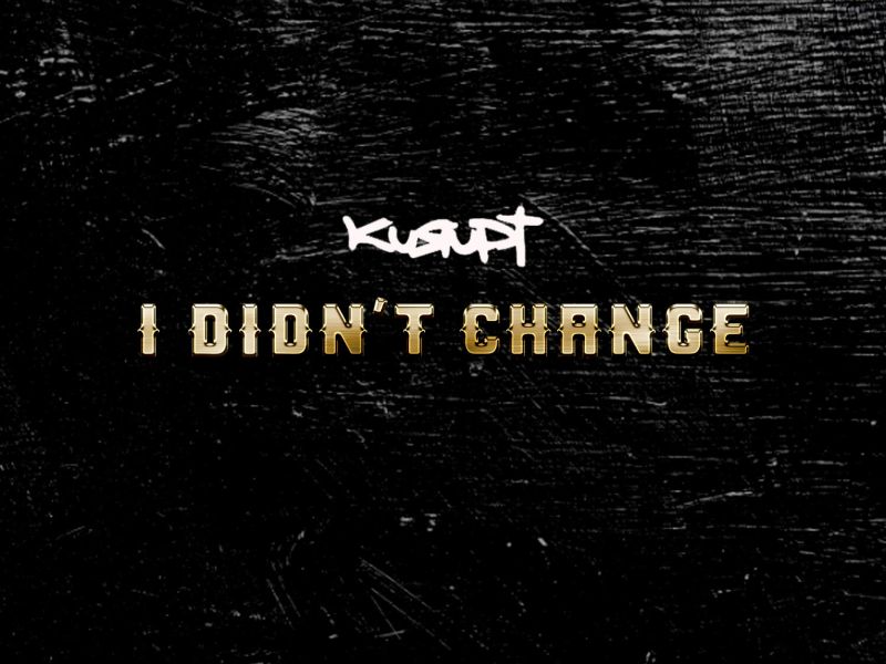 I Didn't Change (J. Wells Mix) (Single)
