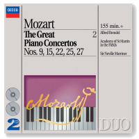 Mozart: The Great Piano Concertos Nos. 9, 15, 22, 25 & 27