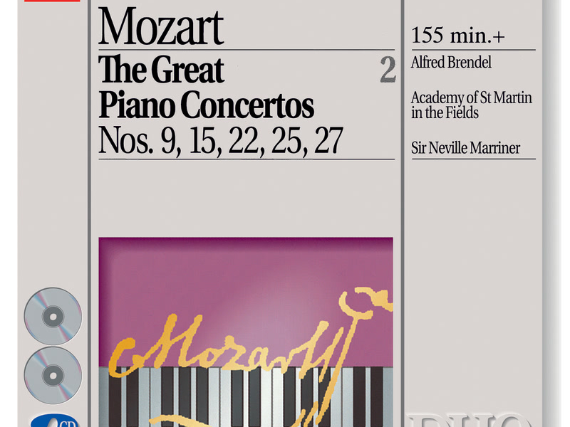 Mozart: The Great Piano Concertos Nos. 9, 15, 22, 25 & 27