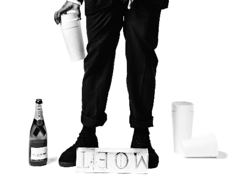 Champagne & Styrofoam Cups