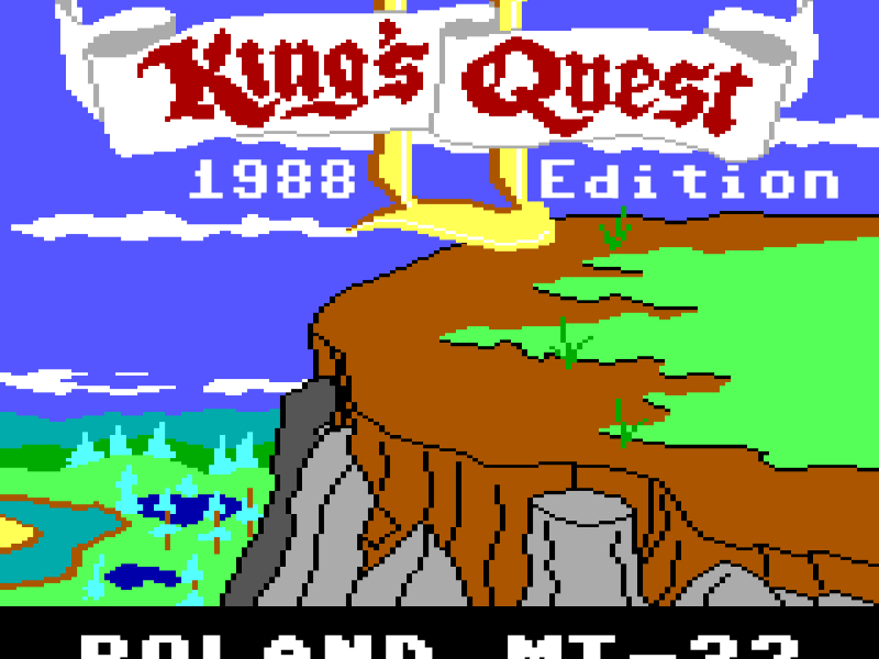 King's Quest II: Romancing the Throne: 1988 Edition: Roland MT-32 (Original Game Soundtrack)