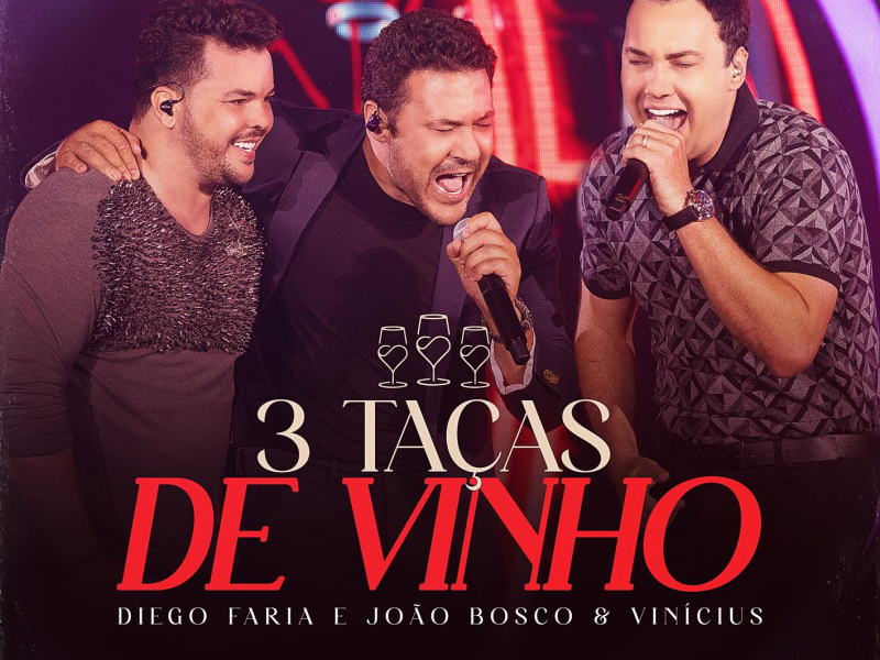 3 Taças de Vinho (Single)