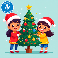 Fête de Noël à la garderie