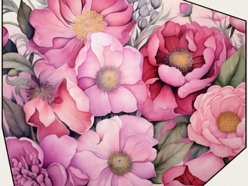 white peonies (Single)