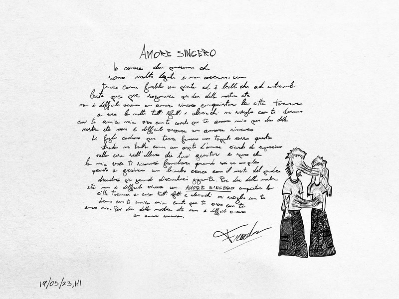 AMORE SINCERO (Single)