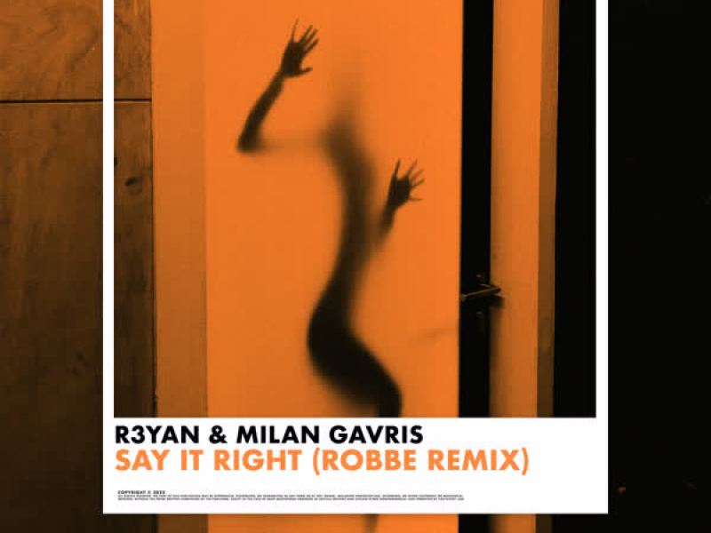 Say It Right (Robbe Remix) (Single)