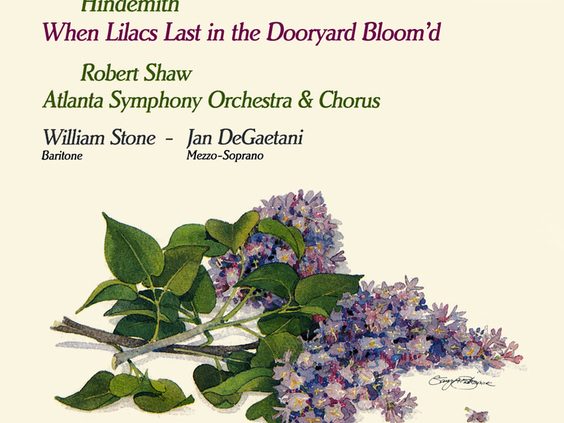 Hindemith: When Lilacs Last in the Dooryard Bloom'd