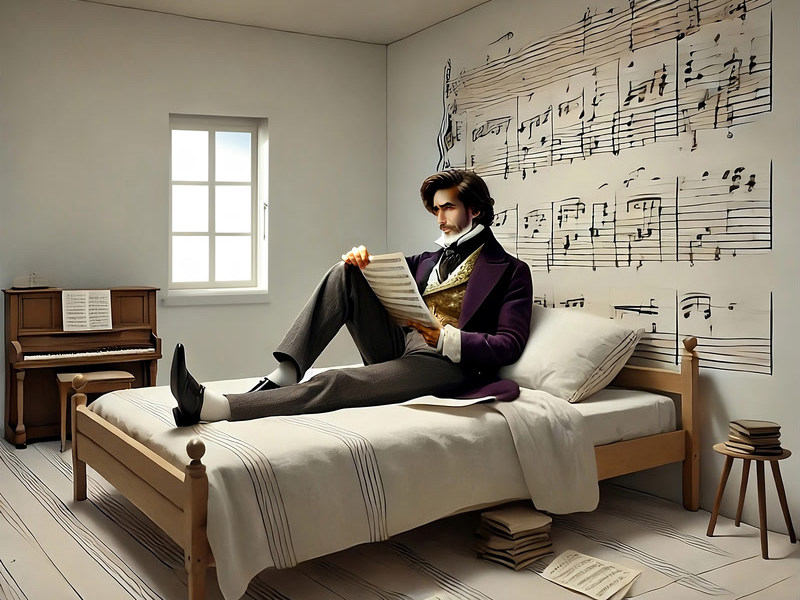 classical music but it's lofi for study