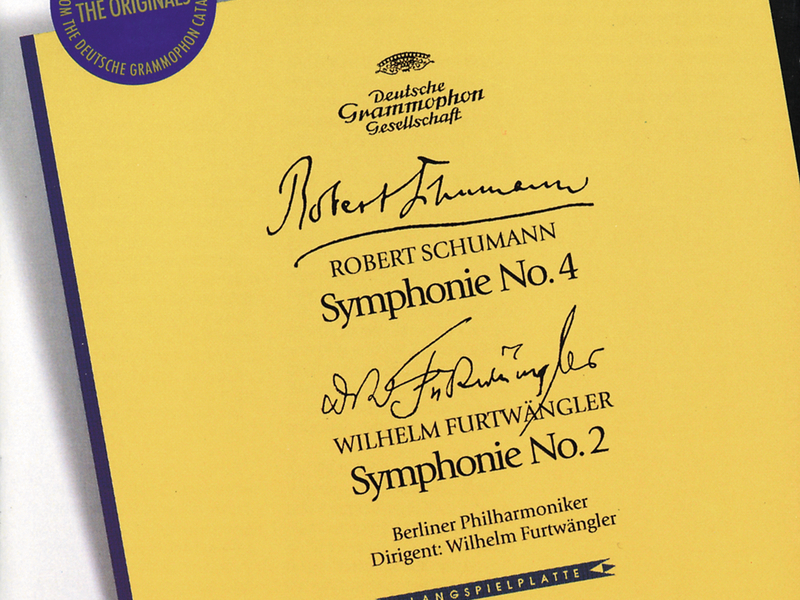 Schumann: Symphony No.4 / Furtwängler: Symphony No.2