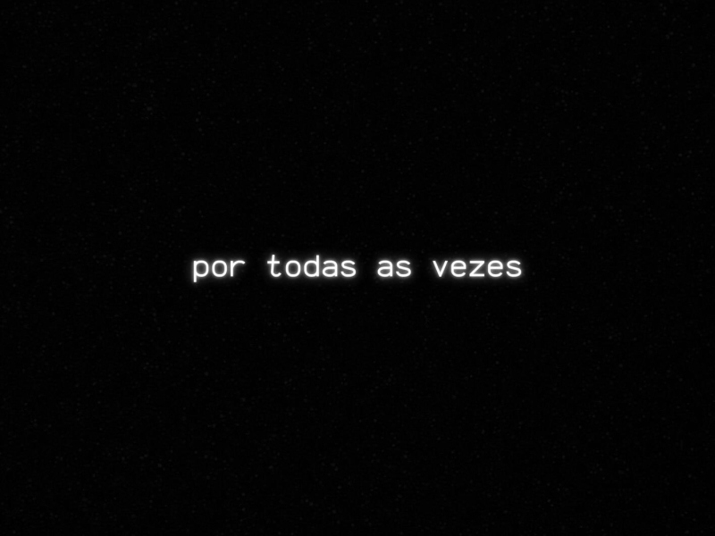 Por todas as vezes (Single)
