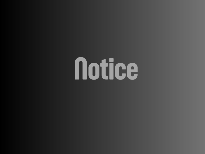 Notice (Single)