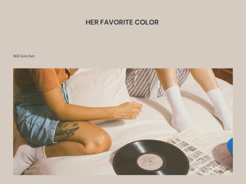 Still love HER (Single)