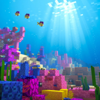 Minecraft Soothing Scenes: Relaxing Aquarium (Single)