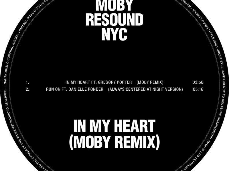 In My Heart (Moby Remix) (Single)