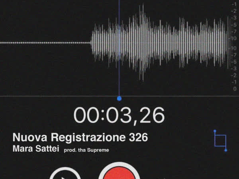 Nuova Registrazione 326 - prod. tha Supreme (Single)