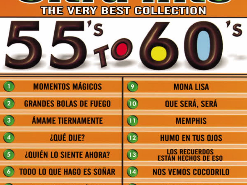 Ultra Hits - The Very Best Collection - 55's To 60's