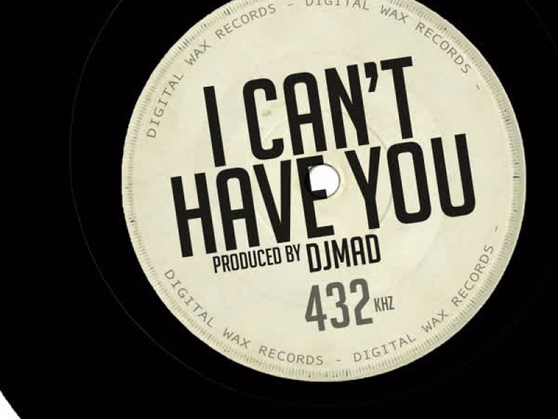 I Can't Have You (Single)