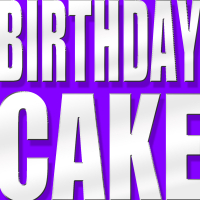 Birthday Cake - Single