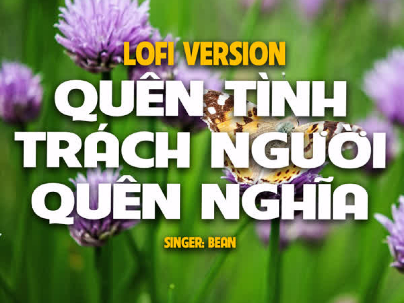 Quên Tình Trách Người Quên Nghĩa (Lo-Fi) (Single)