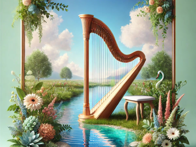 Relaxing Harp Serenity (Single)