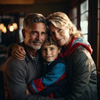 Boy's Father and Mother (Single)