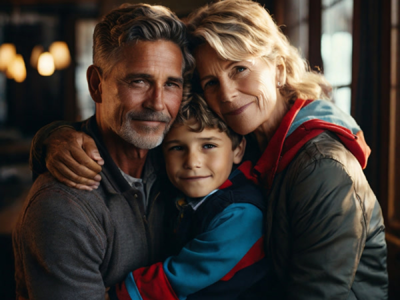 Boy's Father and Mother (Single)