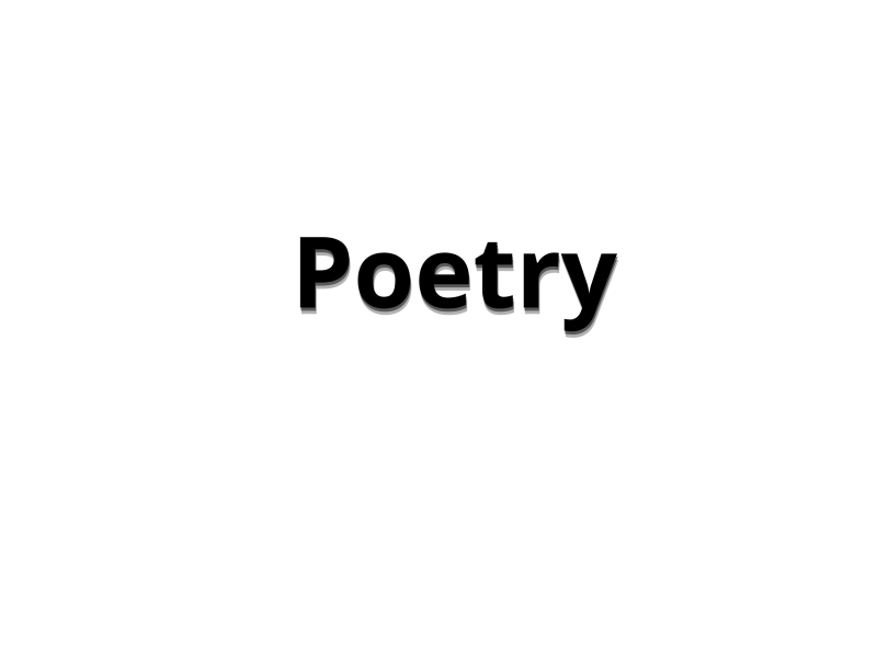 Poetry (Single)