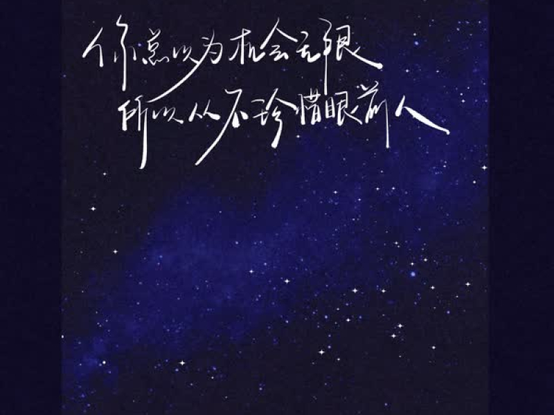 你总以为机会无限所以从不珍惜眼前人 (Single)